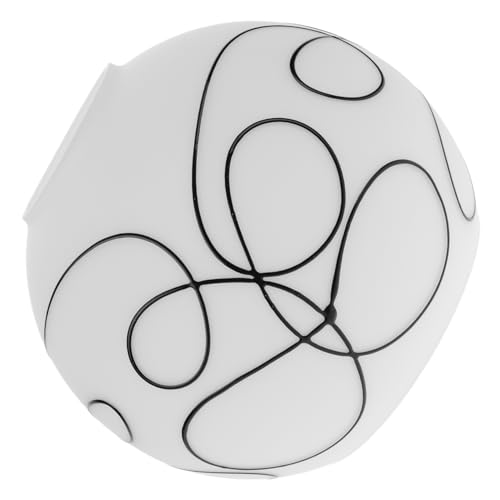 ABOOFAN Hängelampe mit Lampenschirm Vintage Stil Dekorativer Lampenschirm für Pendelleuchten Wandleuchten und Deckenleuchten Installieren Augenschonend und Modern von ABOOFAN