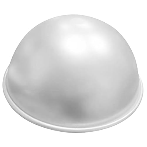 ABOOFAN Halbkugel Kuchenform Anodisiert Semicircle Backform für Gleichmäßiges Backen Hitzebeständig für Chiffon und Puddingkuchen von ABOOFAN