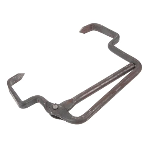 ABOOFAN Industrieller Eisblockheber aus Robustem Eisen mit Rutschfestem Griff Langlebige Eiszange zum Sicheren Transport von Eisblöcken und Eisfiguren für Eisfabriken und Outdoor einsatz von ABOOFAN