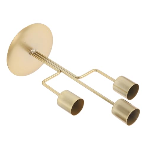 ABOOFAN Candelabra Kerzenhalter Für Hochzeiten Goldener Stabkerzenständer Für Romantische Abendessen Geburtstagsfeiern Und Festliche Anlässe Minimalistisches Design Langlebiges von ABOOFAN