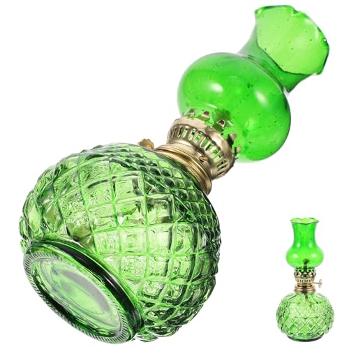ABOOFAN Kerosinlampe House Decoration Laternen lanternstab stab Laterne lampignon Lichter LED-Taschenlampe wiederaufladbar Mini Retro-Petroleumlampe Öllampe für den Innenbereich Glas Green ABOOFAN Kerosinlampe House Decoration Laternen lanternstab stab Laterne lampignon Lichter LED-Taschenlampe wiederaufladbar Mini Retro-Petroleumlampe Öllampe für den Innenbereich Glas Green von ABOOFAN