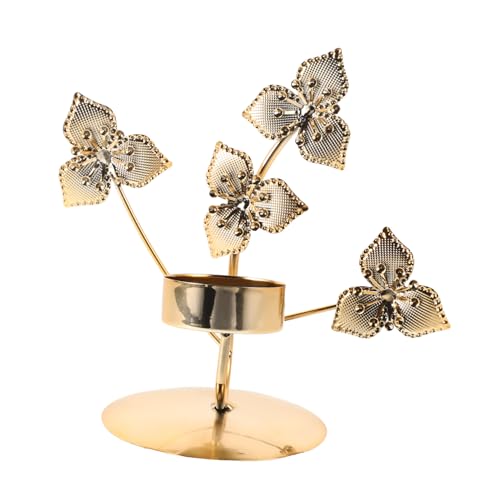 ABOOFAN Kerzenhalter Aus Eisen Blumenkerzenhalter Stumpenkerzenhalter Teelichthalter Urlaub Kerzenhalter Säulenleuchter Eisen Candlestick Spitzkerzenständer Rustikaler Kerzenhalter Golden ABOOFAN Kerzenhalter Aus Eisen Blumenkerzenhalter Stumpenkerzenhalter Teelichthalter Urlaub Kerzenhalter Säulenleuchter Eisen Candlestick Spitzkerzenständer Rustikaler Kerzenhalter Golden von ABOOFAN