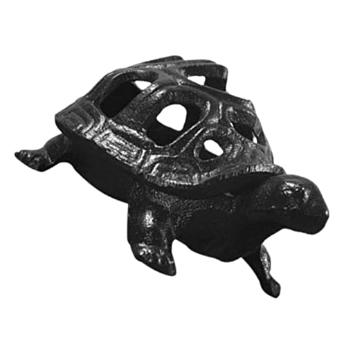 ABOOFAN Kerzenhalter Aus Gusseisen Mit Schildkrötenmotiv Stilvoller Kerzenständer Im Vintage-Stil Für Die Wohnzimmerdekoration von ABOOFAN