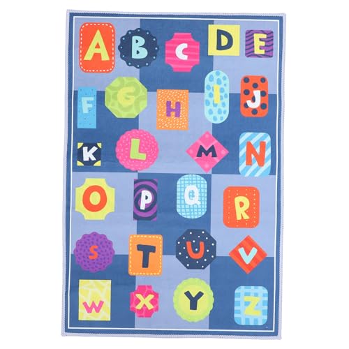 ABOOFAN Kinderzimmer Spielteppich Weicher Hautfreundlicher Bodenmatte mit Rutschfester Oberfläche Dekorativer Teppich für Kinderzimmer Langlebiger Komfortabler Spielteppich für Jungen und ABOOFAN Kinderzimmer Spielteppich Weicher Hautfreundlicher Bodenmatte mit Rutschfester Oberfläche Dekorativer Teppich für Kinderzimmer Langlebiger Komfortabler Spielteppich für Jungen und von ABOOFAN