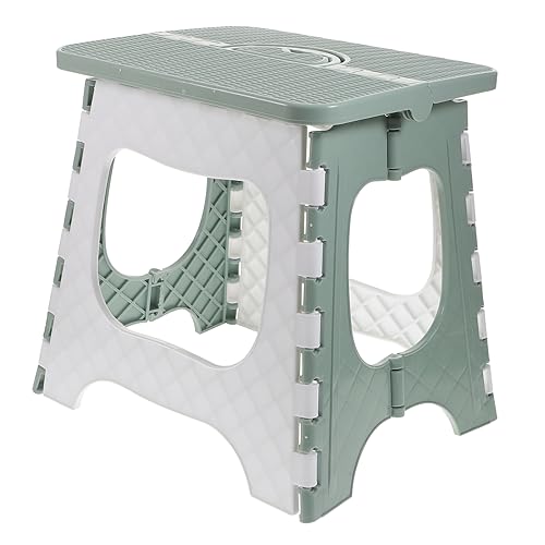 ABOOFAN Klappstuhl aus Kunststoff für Zuhause und Outdoor Tragbarer Stabiler Hocker Grün für Camping Angeln und Aktivitäten mit Rutschfesten Füßen und Platzsparendem Design ABOOFAN Klappstuhl aus Kunststoff für Zuhause und Outdoor Tragbarer Stabiler Hocker Grün für Camping Angeln und Aktivitäten mit Rutschfesten Füßen und Platzsparendem Design von ABOOFAN