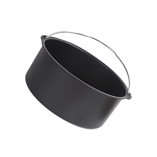 ABOOFAN Kleine Fritteuse mit Praktischem Frittierkorb Backform für Heißluftfritteuse für Gas und Induktionsherde Einfach zu Reinigen Effizientes Kochen von ABOOFAN