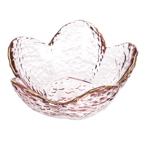ABOOFAN Kleine Schmuckschale aus mit Kirschblüten Design Dekorative Bonbonschale für Tisch und Vanity Multifunktionale Ringschale für Snacks und Schmuckaufbewahrung von ABOOFAN