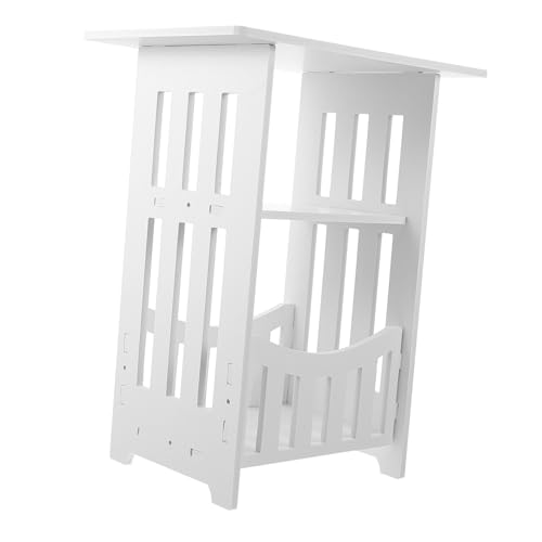 ABOOFAN Kleiner Beistelltisch mit Ablage Moderner Nachttisch für Schlafzimmer und Wohnzimmer Vielseitiger Stauraum Minimalistisches Design für Kleine Räume ABOOFAN Kleiner Beistelltisch mit Ablage Moderner Nachttisch für Schlafzimmer und Wohnzimmer Vielseitiger Stauraum Minimalistisches Design für Kleine Räume von ABOOFAN