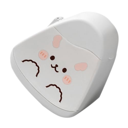 ABOOFAN Kleiner Cartoon Mülleimer mit Deckel Mini Abfallbehälter für Schreibtisch Badezimmer und Büro Süßer Tischmülleimer für Desktop Ordnung von ABOOFAN