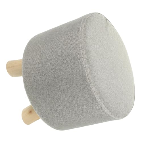 ABOOFAN Kleiner Fußhocker aus Stabilem Holz mit Gepolstertem Stoffbezug Ergonomischer Sitzhöhe Vielseitig als Sofa Schuhwechselhocker Leicht zu Reinigen für Wohnzimmer und Schlafzimmer ABOOFAN Kleiner Fußhocker aus Stabilem Holz mit Gepolstertem Stoffbezug Ergonomischer Sitzhöhe Vielseitig als Sofa Schuhwechselhocker Leicht zu Reinigen für Wohnzimmer und Schlafzimmer von ABOOFAN