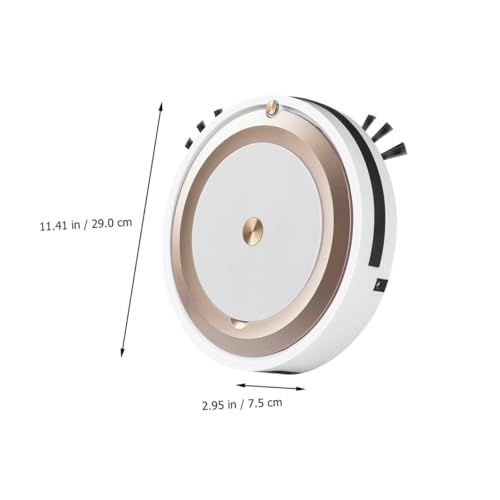 ABOOFAN Kompakter Smart Floor Sweeper mit Wischfunktion Staubsaugerroboter für Haustierhaare und Staub Lange Akkulaufzeit für Sofa Bettrückseiten Praktische Haushaltsreinigung Gold ABOOFAN Kompakter Smart Floor Sweeper mit Wischfunktion Staubsaugerroboter für Haustierhaare und Staub Lange Akkulaufzeit für Sofa Bettrückseiten Praktische Haushaltsreinigung Gold von ABOOFAN