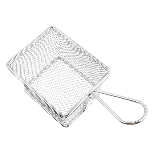 ABOOFAN Korb Drehspieß Luftfritteuse Toaster Ofenpfanne Kleine Fritteuse Mit Sieb Draht Frittiersieb Löffel Pommes Frites Frittiersieb Zum Frittieren Von Kartoffeln ABOOFAN Korb Drehspieß Luftfritteuse Toaster Ofenpfanne Kleine Fritteuse Mit Sieb Draht Frittiersieb Löffel Pommes Frites Frittiersieb Zum Frittieren Von Kartoffeln von ABOOFAN