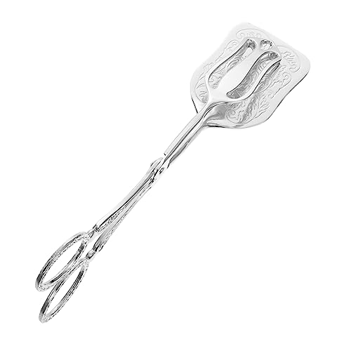 ABOOFAN Multifunktionale Lebensmittelzange Zinklegierung Gebäckklemme Küchenbrotklemme Kochwerkzeug Küchenzange Für Brot Obst Salat Steak ABOOFAN Multifunktionale Lebensmittelzange Zinklegierung Gebäckklemme Küchenbrotklemme Kochwerkzeug Küchenzange Für Brot Obst Salat Steak von ABOOFAN