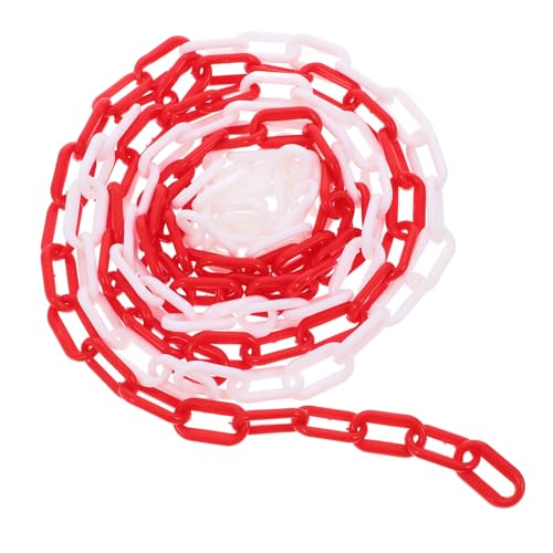ABOOFAN Kunststoffkette Absperrkette Sicherheitsschilderkette Rote und Weiße Warnkette für Sicherheitsbarrieren Leicht zu Reinigen Vielseitig Einsetzbar für Temporäre Absperrungen ABOOFAN Kunststoffkette Absperrkette Sicherheitsschilderkette Rote und Weiße Warnkette für Sicherheitsbarrieren Leicht zu Reinigen Vielseitig Einsetzbar für Temporäre Absperrungen von ABOOFAN