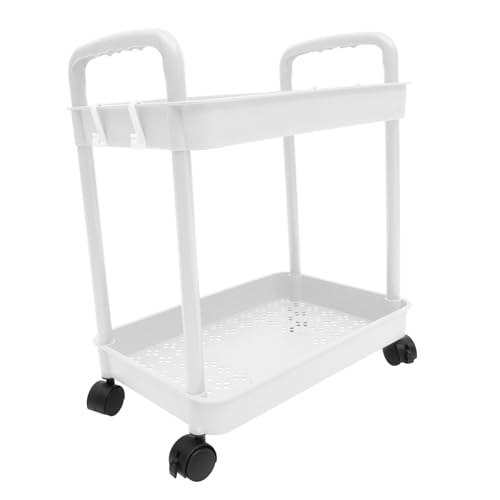 ABOOFAN Lagerwagen Lagerregal Organizer Badezimmer Zuhause Mit Rädern Küchen Organizer Trolley Faltbar Wäscheständer Mehrstufiges Allzweck Lagerregal Mit Rädern Rollwagen Mit ABOOFAN Lagerwagen Lagerregal Organizer Badezimmer Zuhause Mit Rädern Küchen Organizer Trolley Faltbar Wäscheständer Mehrstufiges Allzweck Lagerregal Mit Rädern Rollwagen Mit von ABOOFAN