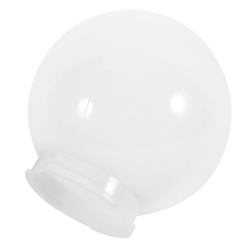 ABOOFAN Lampenschirm Kugel Runder -lampenschirm Wandlampe Lampenschirme Aus Glas Kugellichtabdeckung Ersatzschirme Für Leuchten Weißer Kugel-lichtschirm Acryl Nachttisch Hintere Kappe ABOOFAN Lampenschirm Kugel Runder -lampenschirm Wandlampe Lampenschirme Aus Glas Kugellichtabdeckung Ersatzschirme Für Leuchten Weißer Kugel-lichtschirm Acryl Nachttisch Hintere Kappe von ABOOFAN