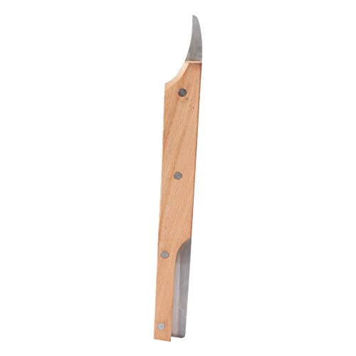 ABOOFAN Locher Schaber Zerkleinerungsmaschine Obst Cutter Multitools Kokosnuss-Öffner Kokosnuss-Fleisch-Entferner Kokosnussmesser Holzgriff Werkzeug Flaschenöffner Hölzern von ABOOFAN