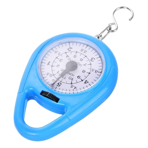 ABOOFAN Mechanische Federwaage Mini Tragbare Hängewaage Präzise Gewichtsbestimmung für Gepäck und Haushalt mit Haken Vielseitig Einsetzbar Modisch Blau ABOOFAN Mechanische Federwaage Mini Tragbare Hängewaage Präzise Gewichtsbestimmung für Gepäck und Haushalt mit Haken Vielseitig Einsetzbar Modisch Blau von ABOOFAN