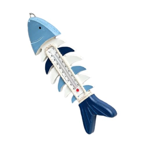 ABOOFAN Mediterraner Holz-wandthermometer Fischgräte Design Küsten Wanddeko Für Garten Terrasse Wohnzimmer Nautische Raumtemperatur Anzeige Rustikale Meeres Wandhänger ABOOFAN Mediterraner Holz-wandthermometer Fischgräte Design Küsten Wanddeko Für Garten Terrasse Wohnzimmer Nautische Raumtemperatur Anzeige Rustikale Meeres Wandhänger von ABOOFAN