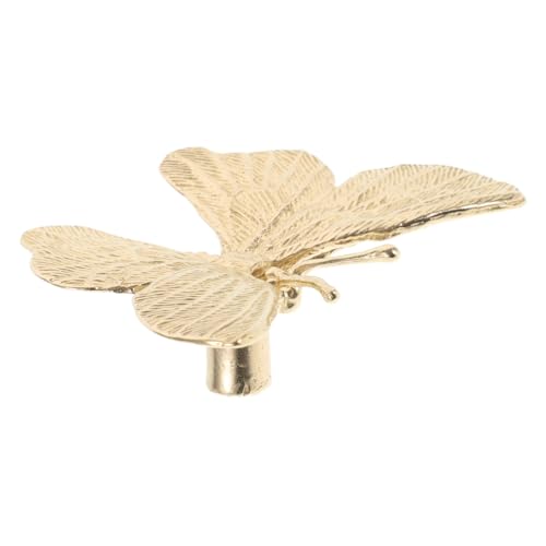 ABOOFAN Messing Schmetterlingsgriff Möbelgriff Komfortabler Griff Langlebiges Metall Für Schrank Kommode Schlafzimmer Deko Griff Einfach Montage Ergonomisch von ABOOFAN