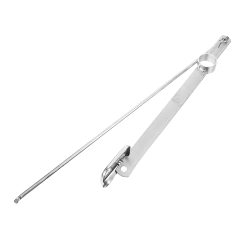 ABOOFAN Metall pedal für Mülleimer Robustes Korrosionsbeständiges Fußpedal Einfach zu Montieren ohne Werkzeug Geeignet für Garten Außenmülleimer Vielseitiges Ersatzteil für Mülltonnen von ABOOFAN