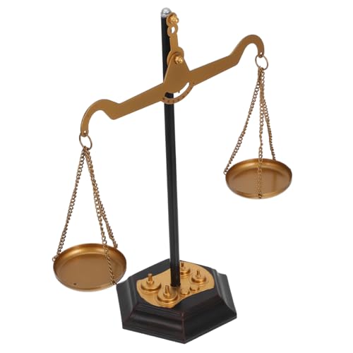 ABOOFAN Metallische Balance Tischdeko Vintage Gerechtigkeitswaage Ornament Robuste und Langlebige Tischdekoration für Zuhause und Büro Einzigartiges Design Inspiriert von Balance und ABOOFAN Metallische Balance Tischdeko Vintage Gerechtigkeitswaage Ornament Robuste und Langlebige Tischdekoration für Zuhause und Büro Einzigartiges Design Inspiriert von Balance und von ABOOFAN