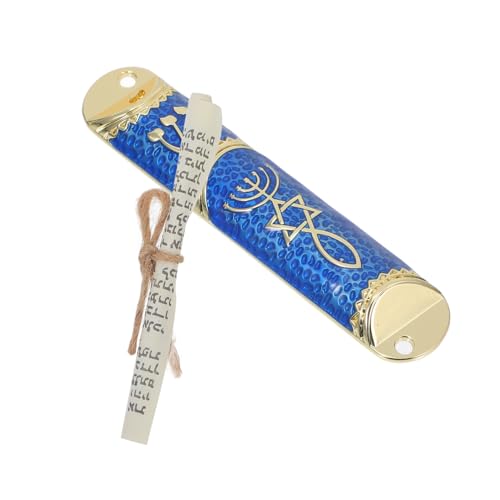 ABOOFAN Mezuzah mit Schriftrolle Jüdisches Türdekor für Zuhause Klassische Religiöse Mezuzah Dekorative Jüdische Geschenkidee für Haustüren und Innendekoration ABOOFAN Mezuzah mit Schriftrolle Jüdisches Türdekor für Zuhause Klassische Religiöse Mezuzah Dekorative Jüdische Geschenkidee für Haustüren und Innendekoration von ABOOFAN