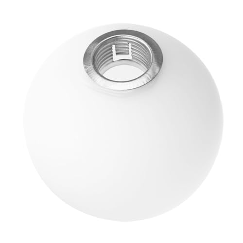ABOOFAN Milchweißer Matter Lampenschirm Kugel Pendelleuchtenschirm Kugelförmiger Lampenschirm Lichtabdeckungen Pendelleuchten Ersatz Geformte Ersatzlampenschirme von ABOOFAN