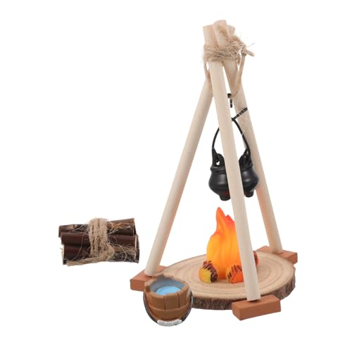ABOOFAN Miniatur Künstliche Flamme mit Hänge Topf Teiliges Mini Fake Fire Ornament für Puppenhaus Outdoor und Tischdekoration Detailreich und Vielseitig Einsetzbar ABOOFAN Miniatur Künstliche Flamme mit Hänge Topf Teiliges Mini Fake Fire Ornament für Puppenhaus Outdoor und Tischdekoration Detailreich und Vielseitig Einsetzbar von ABOOFAN