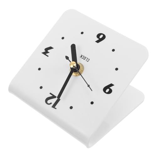 ABOOFAN Moderne Minimalistische Tischuhr aus Geräuschlose Schreibtischuhr für Schlafzimmer Wohnzimmer und Dekorative Zwecke Design für Zuhause von ABOOFAN