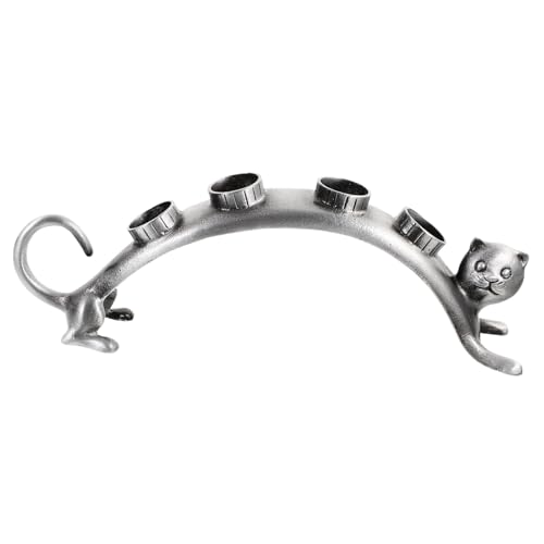 ABOOFAN Moderner Metall Weinstopper Halter mit Fach Tierform Vielseitiges Flaschenverschluss Display für Zuhause Bar und Studentenwohnheim Stilvolle Dekoration und Praktische Aufbewahrung von ABOOFAN