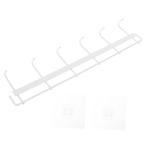 ABOOFAN Multifunktionale Haken Küchenutensilien Leiste ohne Bohren Selbstklebender Wandhalter für Küche Bad Schlafzimmer Flur zur Platzsparenden Aufbewahrung von Topf Pfannen Handtüchern ABOOFAN Multifunktionale Haken Küchenutensilien Leiste ohne Bohren Selbstklebender Wandhalter für Küche Bad Schlafzimmer Flur zur Platzsparenden Aufbewahrung von Topf Pfannen Handtüchern von ABOOFAN