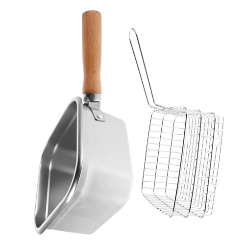 ABOOFAN Multifunktionaler Edelstahl Fritteuse mit Korb Tragbarer Kompakter Fisch Hähnchen-fryer für Zuhause und Outdoor Gesundes Kochen mit Vielseitigem Dämpf Kochtopf ABOOFAN Multifunktionaler Edelstahl Fritteuse mit Korb Tragbarer Kompakter Fisch Hähnchen-fryer für Zuhause und Outdoor Gesundes Kochen mit Vielseitigem Dämpf Kochtopf von ABOOFAN