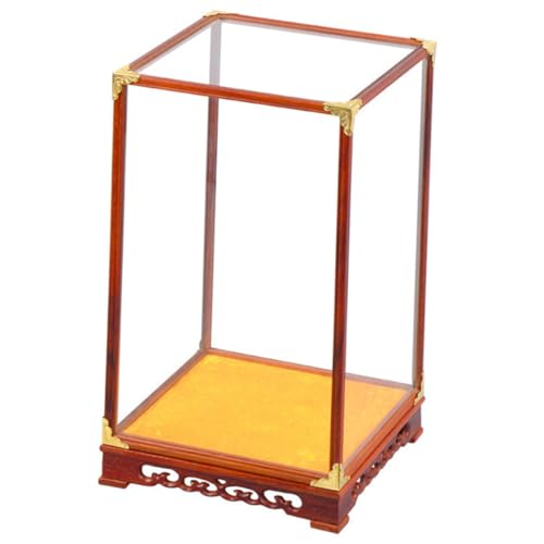 ABOOFAN Multifunktions Glasvitrine für Buddha Figuren und Sammlerstücke und Langlebig für Zuhause und Geschäfte Transparenter für Ihre Antiquitäten von ABOOFAN