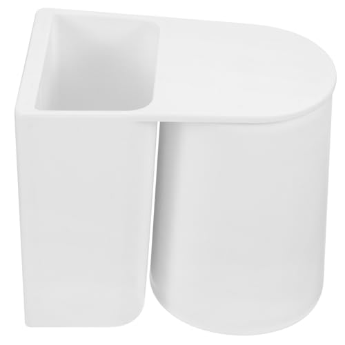ABOOFAN Magnetischer Zahnbürstenhalter Mit Mundwasserbecher Wandmontage Bohren Platzsparende Aufbewahrung Für Zahnbürsten Und Zahnpasta Stilvolles Design Weiß ABOOFAN Magnetischer Zahnbürstenhalter Mit Mundwasserbecher Wandmontage Bohren Platzsparende Aufbewahrung Für Zahnbürsten Und Zahnpasta Stilvolles Design Weiß von ABOOFAN