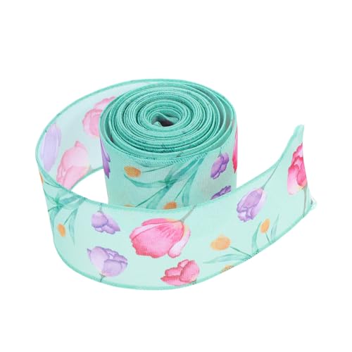 ABOOFAN Muttertagblumen Wired Edge Ribbon Für DIY -frühlingskränze Und Schleifen Blumenmusterband Zum Wickeln Von Urlaubsdekorationen Und Handwerks ABOOFAN Muttertagblumen Wired Edge Ribbon Für DIY -frühlingskränze Und Schleifen Blumenmusterband Zum Wickeln Von Urlaubsdekorationen Und Handwerks von ABOOFAN