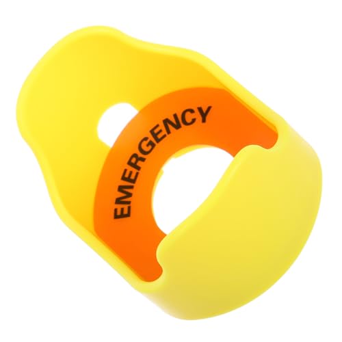 ABOOFAN Not aus Schutzabdeckung aus Robustem Material Widerstandsfähiger Not halt Knopfschutz für Mechanische Geräte und Automatisierung Verhindert Unbeabsichtigtes Auslösen Vielseitiger von ABOOFAN