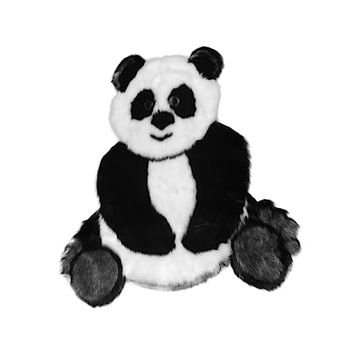 ABOOFAN Panda Förmiger Teppich rutschfeste und Waschbare Matte für Wohnzimmer Schlafzimmer und Badezimmer Praktische Bodenmatte aus Sicherem Langlebigem Material für Fröhliche von ABOOFAN