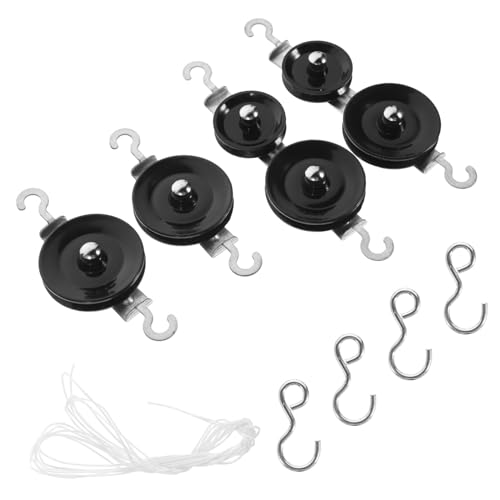 ABOOFAN Physik Flaschenzug Doppel Einzel-riemenscheiben Metall Robustes Mechanik-lernset mit Seil und Haken Inklusive Aufbewahrungsbox für Schulunterricht und Heimunterricht ABOOFAN Physik Flaschenzug Doppel Einzel-riemenscheiben Metall Robustes Mechanik-lernset mit Seil und Haken Inklusive Aufbewahrungsbox für Schulunterricht und Heimunterricht von ABOOFAN