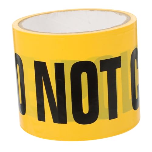 ABOOFAN Police Line Absperrband Do Not Enter Warnband aus Reißfestem PVC Leichtes Tragbares Sicherheitsband für Baustellen Gefahrenbereiche und Halloween dekoration Gelb schwarz ABOOFAN Police Line Absperrband Do Not Enter Warnband aus Reißfestem PVC Leichtes Tragbares Sicherheitsband für Baustellen Gefahrenbereiche und Halloween dekoration Gelb schwarz von ABOOFAN