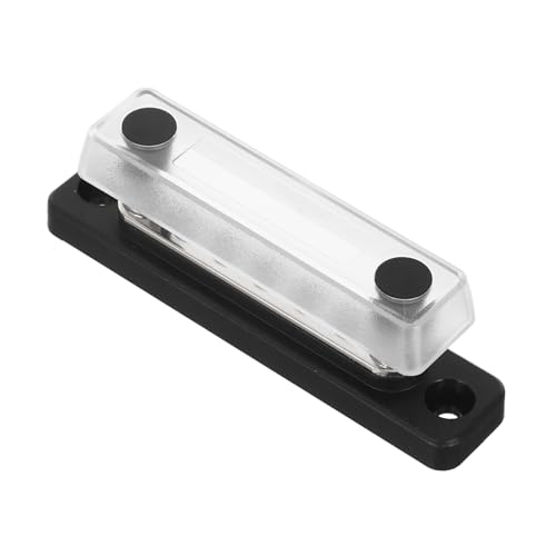 ABOOFAN Power Distribution Terminal Block Way Verteilerblock mit Abdeckung für Wohnmobile Boote Elektrische Verbindungslösung Schwarz von ABOOFAN