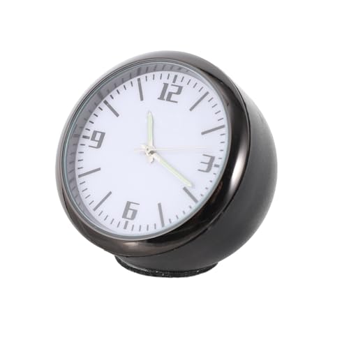 ABOOFAN Quarzuhr Auto Kleinuhr Kompakt Praktisch Selbstklebend Für Auto Armaturenbrett Und Lüftungsschlitz Uhr Zubehör von ABOOFAN