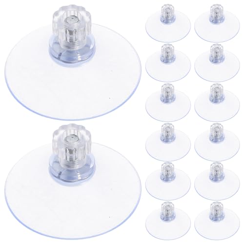 ABOOFAN Saugnäpfe mit Schrauben, transparent, M5-Schrauben-Saugnäpfe – PVC-Saugnäpfe mit Edelstahlmuttern für Badezimmer, Küche, Wand, Fenster, 20 Stück ABOOFAN Saugnäpfe mit Schrauben, transparent, M5-Schrauben-Saugnäpfe – PVC-Saugnäpfe mit Edelstahlmuttern für Badezimmer, Küche, Wand, Fenster, 20 Stück von ABOOFAN