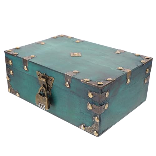 ABOOFAN Schmuckschatulle Aus Holz Vintage-aufbewahrungsboxen Abschließbare Schmuckschatulle Für Ohrringe Und von ABOOFAN
