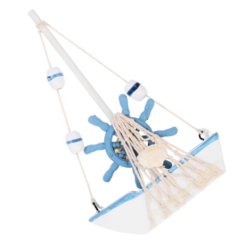 ABOOFAN Segelmodell Stranddekorationen Segelboot Figur Spielzeugmodell Mini Dekorativ Yacht-Modell Party Nautisch Strandboot-Modell Kleines Segelboot Modell Geformt Küsten Ornament Holz ABOOFAN Segelmodell Stranddekorationen Segelboot Figur Spielzeugmodell Mini Dekorativ Yacht-Modell Party Nautisch Strandboot-Modell Kleines Segelboot Modell Geformt Küsten Ornament Holz von ABOOFAN