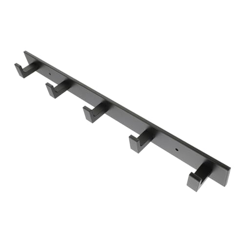 ABOOFAN Selbstklebender Wandhaken für Badezimmer Türhaken zur Anbringung an Wänden für Handtücher Mäntel Taschen Schwarz Praktischer Organizer für Küche Schlafzimmer Wohnzimmer von ABOOFAN