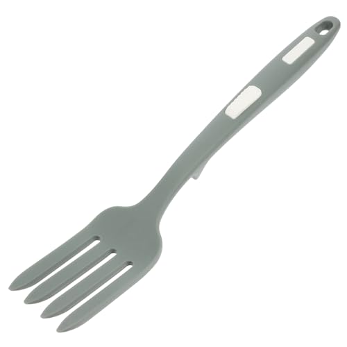 ABOOFAN Silikon Kochgabel Ergonomisch Leicht Hitzebeständig Multifunktionale Küchenhilfe Für Pasta Nudeln Rühren Servieren Spülmaschinenfest Bpa Frei von ABOOFAN