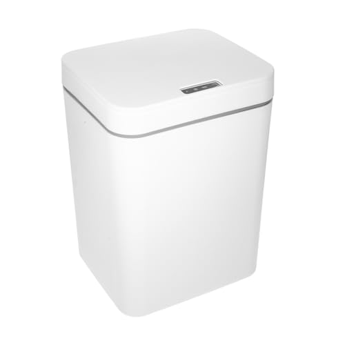 ABOOFAN Smart Sensor Mülleimer USB Wiederaufladbar Energiesparend Berührungsfrei Intelligente Induktion Haushaltsabfallbehälter Weiß Modern Stilvoll Praktisch Und Geräuscharm ABOOFAN Smart Sensor Mülleimer USB Wiederaufladbar Energiesparend Berührungsfrei Intelligente Induktion Haushaltsabfallbehälter Weiß Modern Stilvoll Praktisch Und Geräuscharm von ABOOFAN