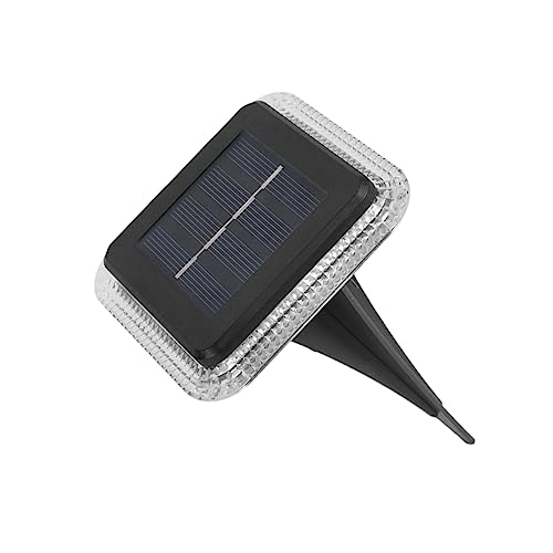 ABOOFAN Solar Erdlicht Solar Gartenlicht Bodenwegbeleuchtung Bodenstecker Solarlampe Solarlicht LED Landschaftsbeleuchtung Scheibenlichter Solarbetrieben Hinterhof Outdoor von ABOOFAN