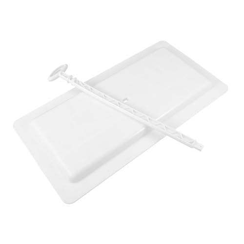 ABOOFAN Squat Toilet Cover Plate Wc Deckel Ersatz mit Geruchsverschluss Leicht Tragbar Rechteckig Passend für Hocktoiletten Einfach Zu Reinigen Und Installieren von ABOOFAN